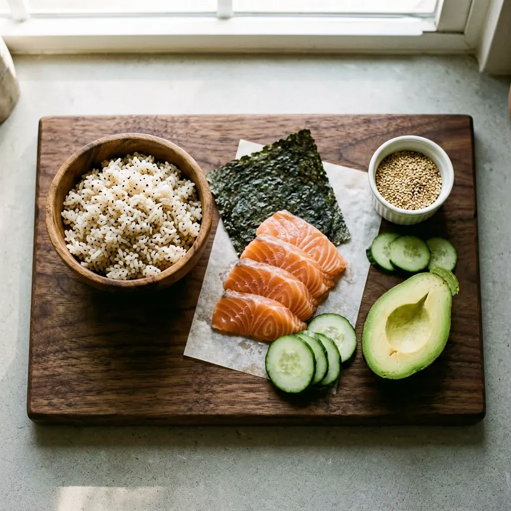 Бонито с тунцом и сушёным бонито — шаг 1