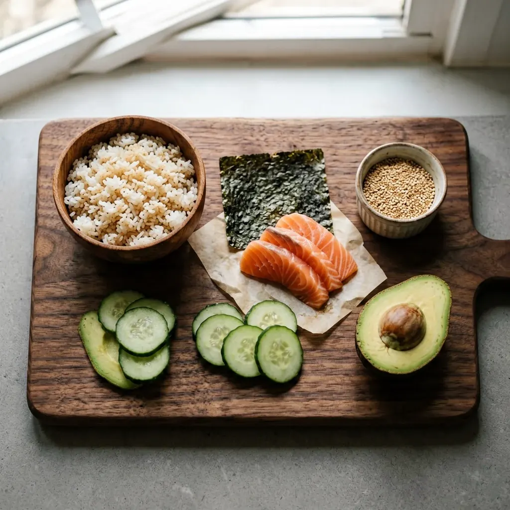 Острый лосось с чили и луком — шаг 1