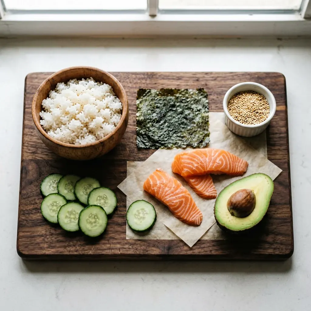 Аляска с обжаренным лососем — шаг 1