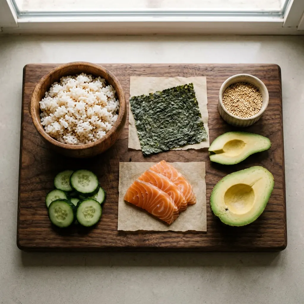 Темпура с гребешком и спайси — шаг 1