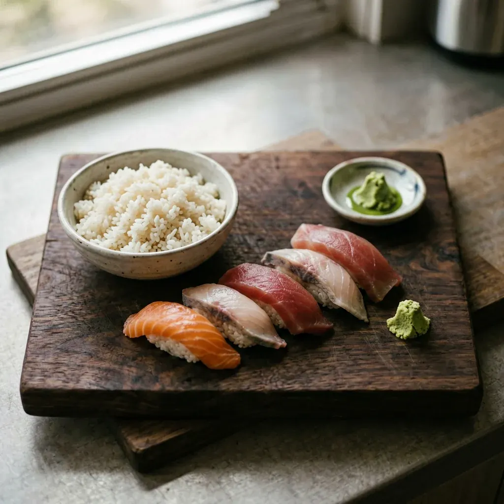 Нигири с тамаго (омлет) — шаг 1