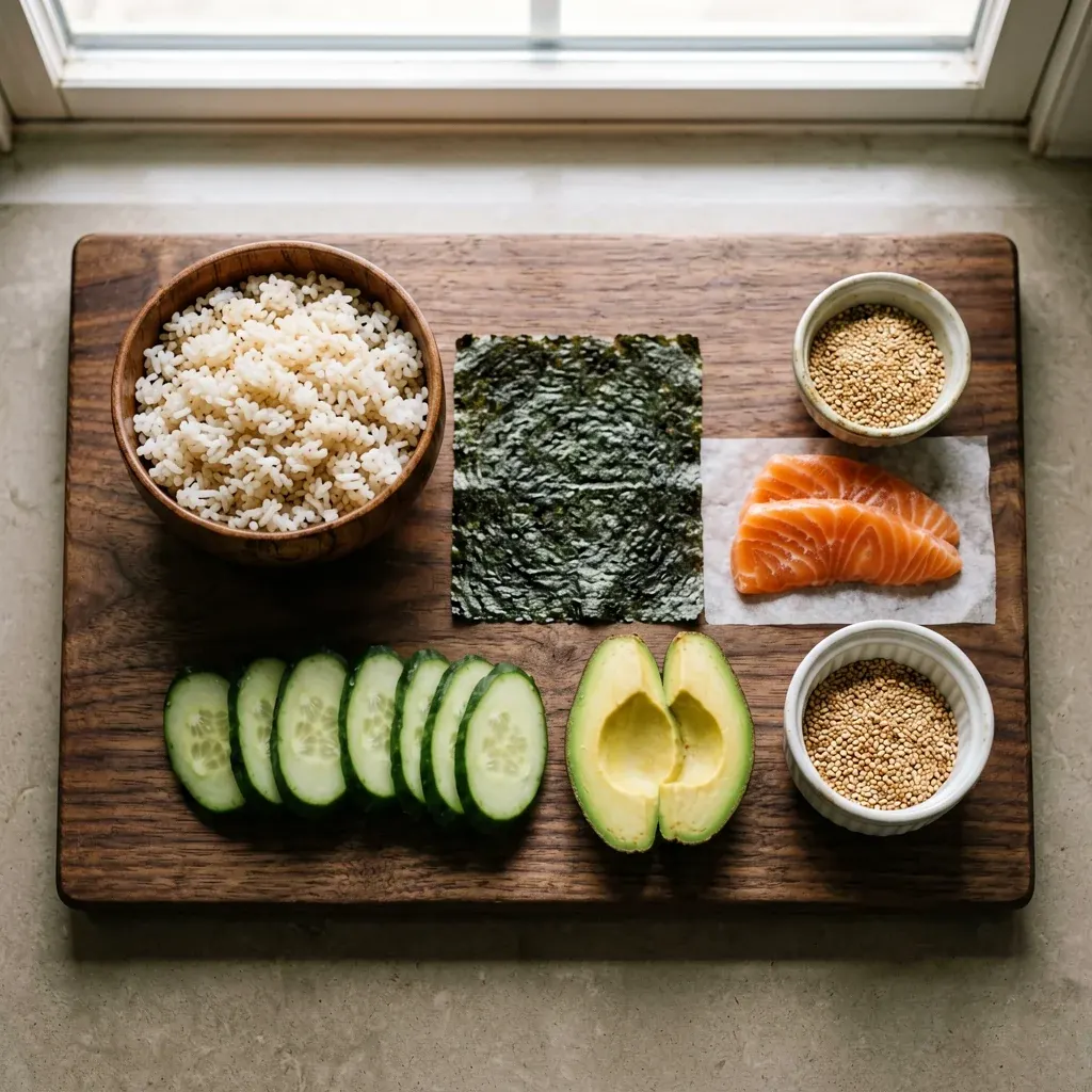 Темпура-ролл с креветкой — шаг 1