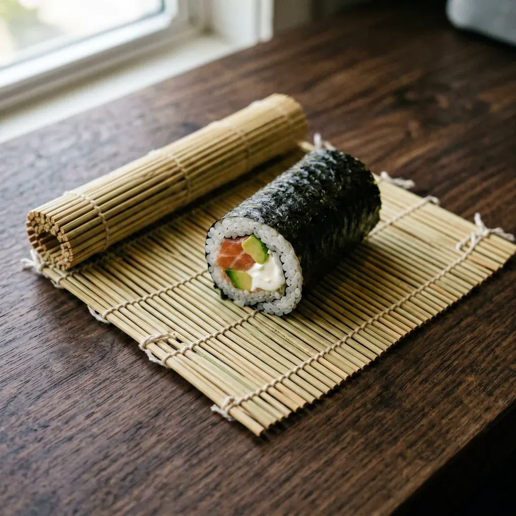 Запечённый с креветкой и икрой тобико — шаг 2