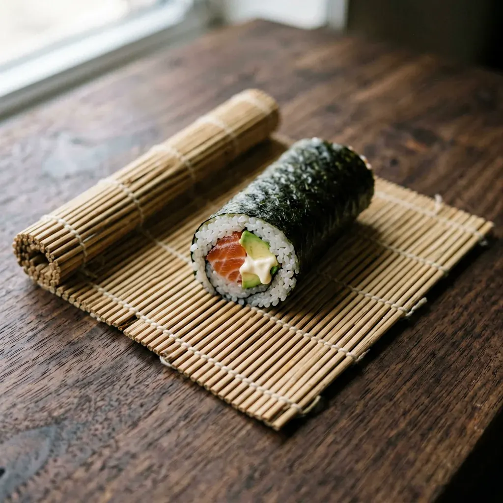 Острый тунец с васаби и тобико — шаг 2