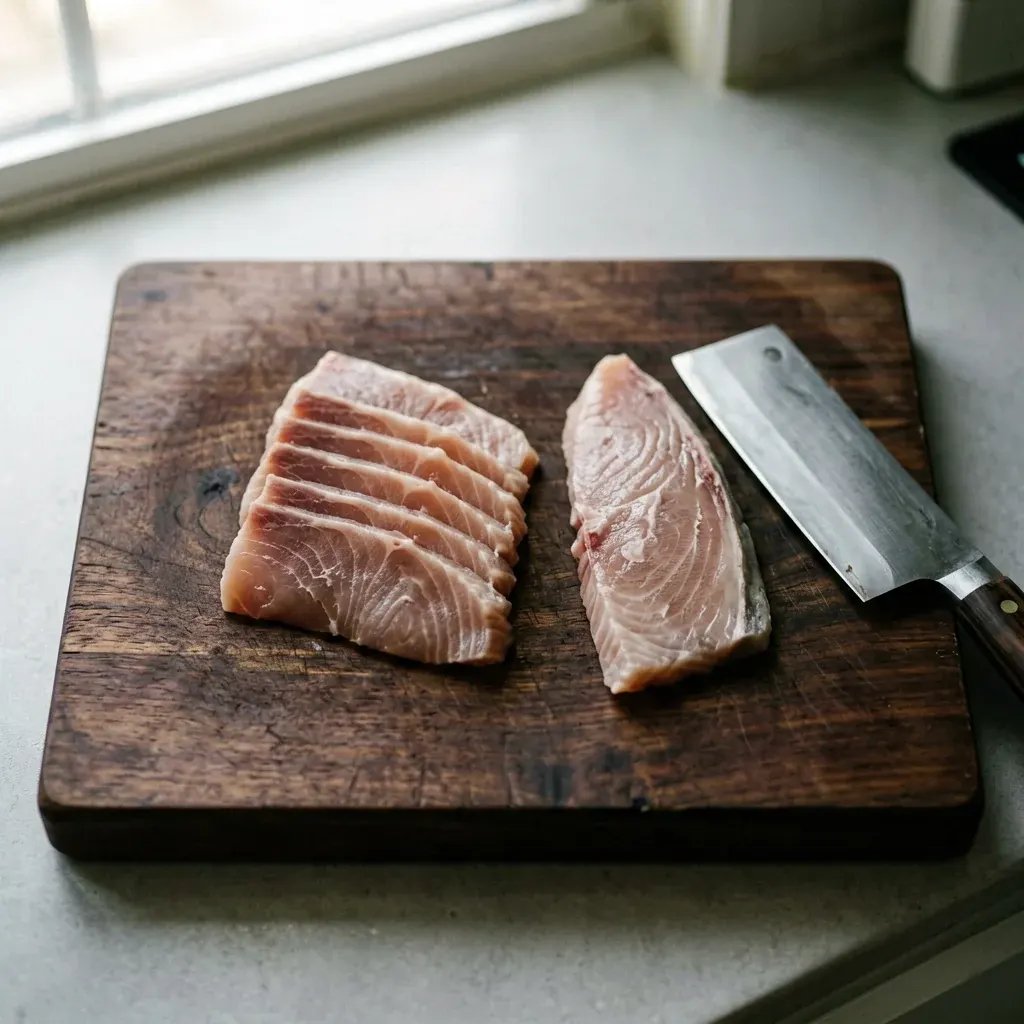 Сашими из осьминога — шаг 2