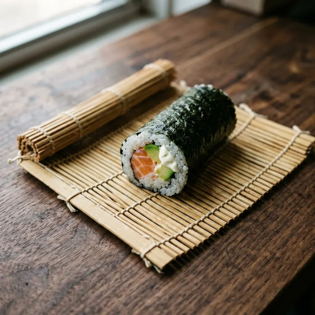 Запечённый ролл с угрём и спайси-соусом — шаг 2