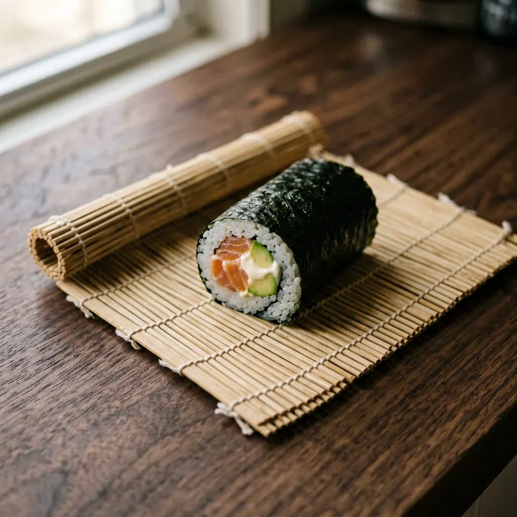 Калифорния с тигровой креветкой — шаг 2