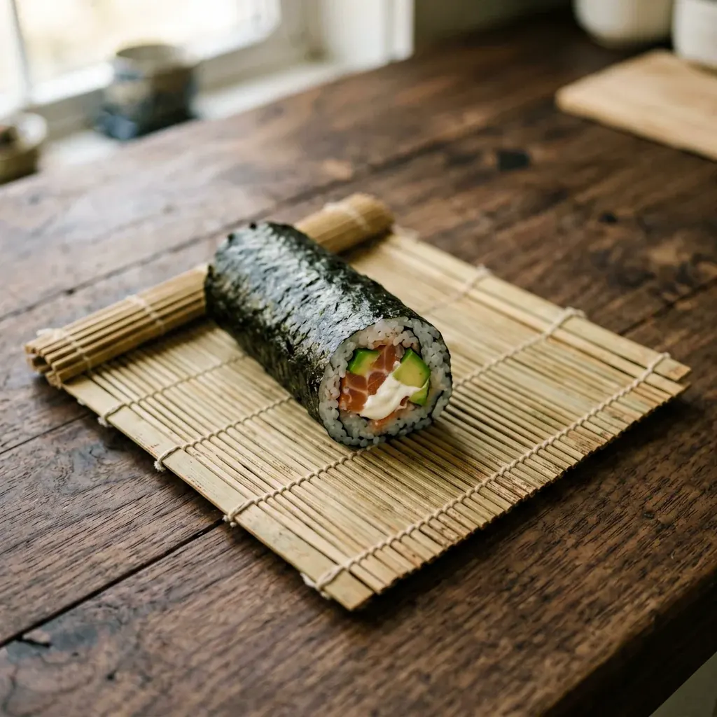 Ролл с пармезаном и спаржей — шаг 2