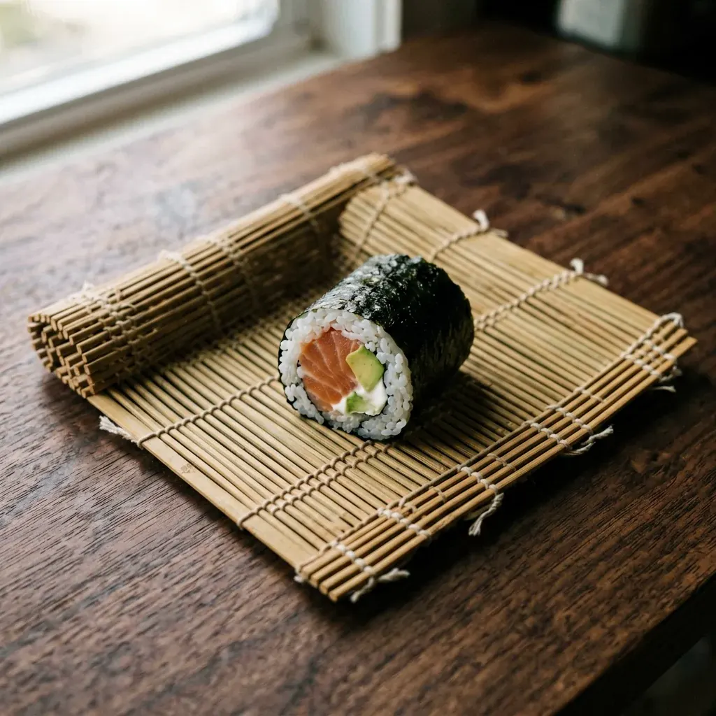 Калифорния с крабом и авокадо — шаг 2