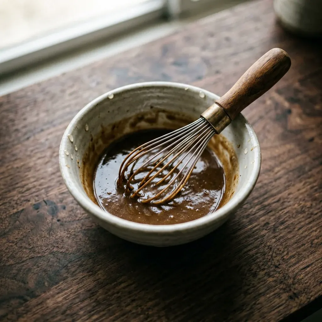 Тофу-майо: веганский спайси-соус — шаг 2