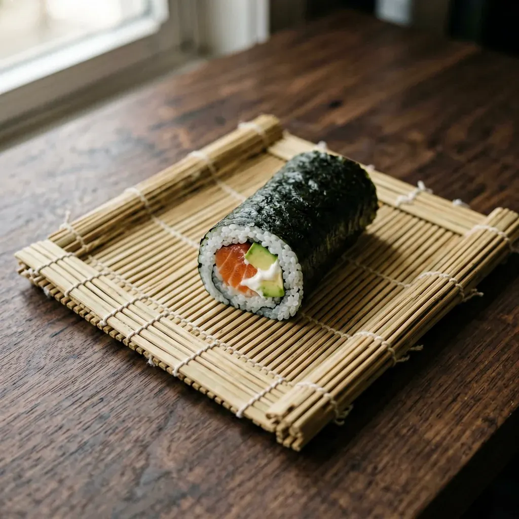 Калифорния микс с тремя видами рыбы — шаг 2