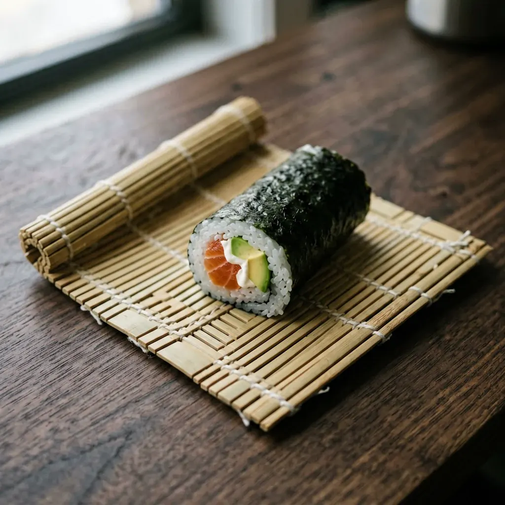 Темпура-ролл с лососем и сыром — шаг 2