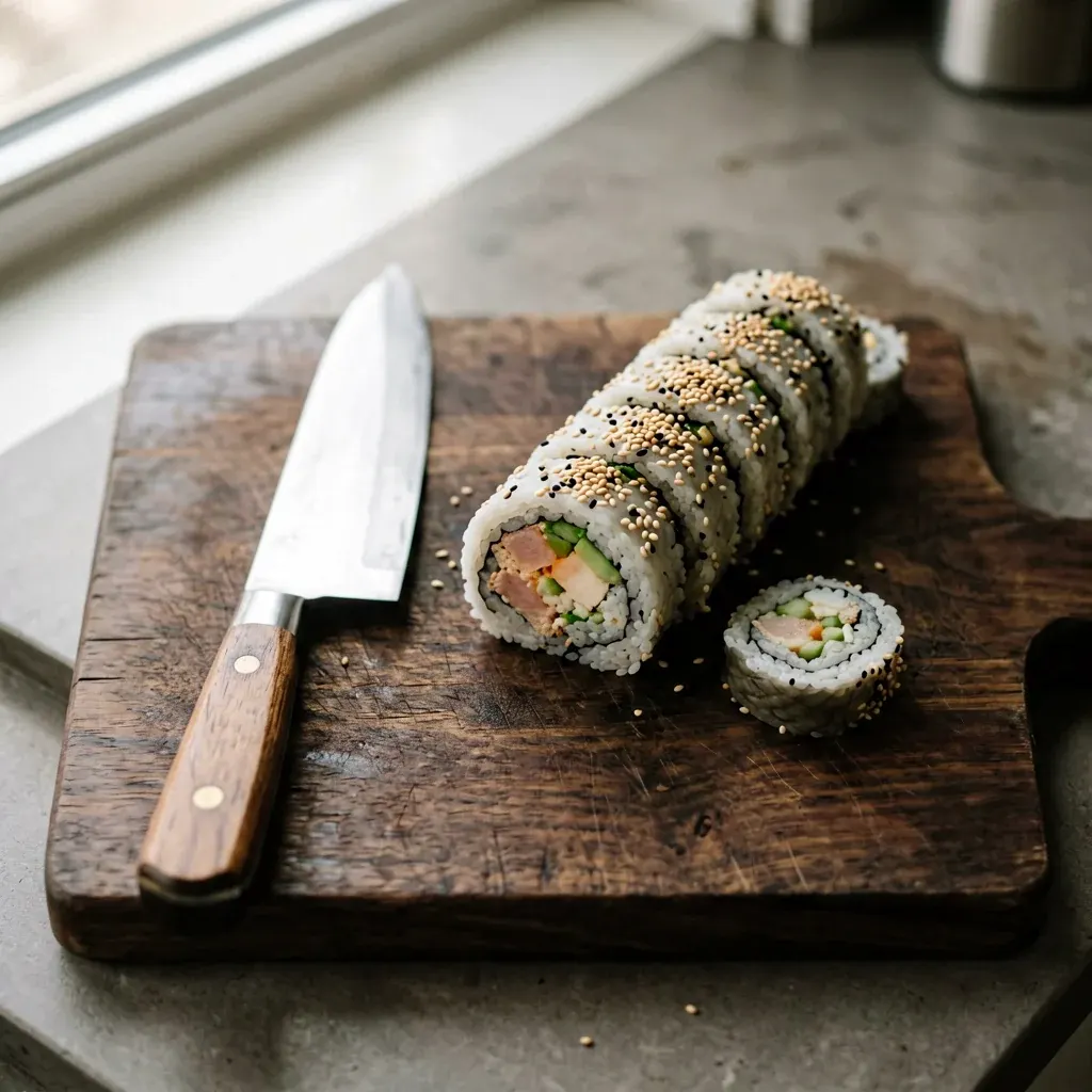 Бостон с креветкой и икрой тобико — шаг 3