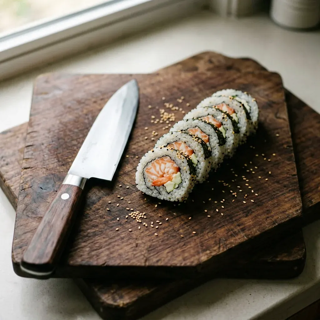 Запечённый ролл с креветкой и сыром — шаг 3