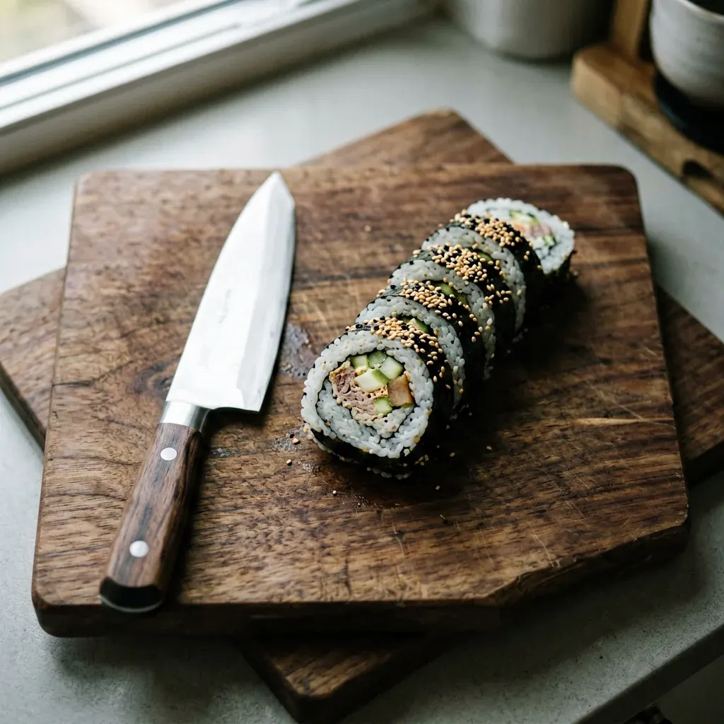 Запечённый ролл с угрём и спайси-соусом — шаг 3