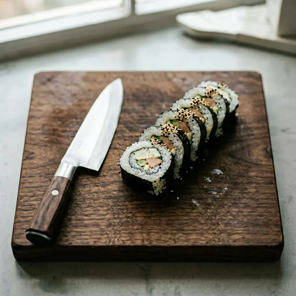 Чёрный дракон с угрём и кунжутом — шаг 3