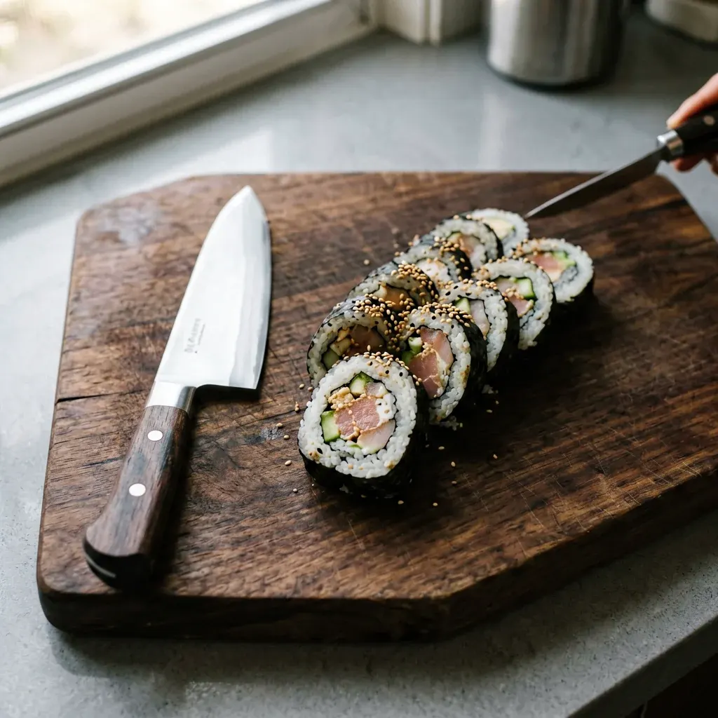 Калифорния с тунцом и кунжутом — шаг 3