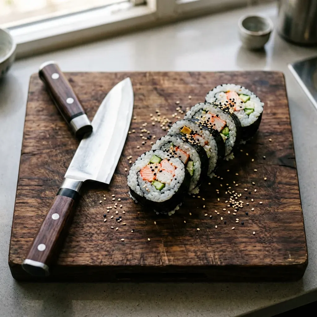 Кани-маки с крабом — шаг 3