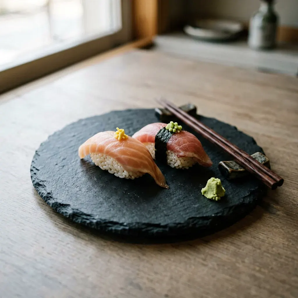 Тэмари-суши шарики с лососем — шаг 3