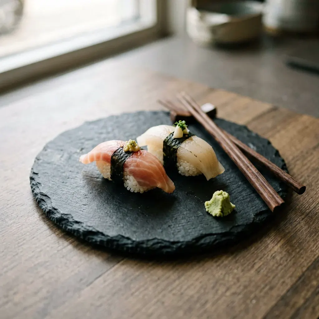 Нигири с тунцом — шаг 3