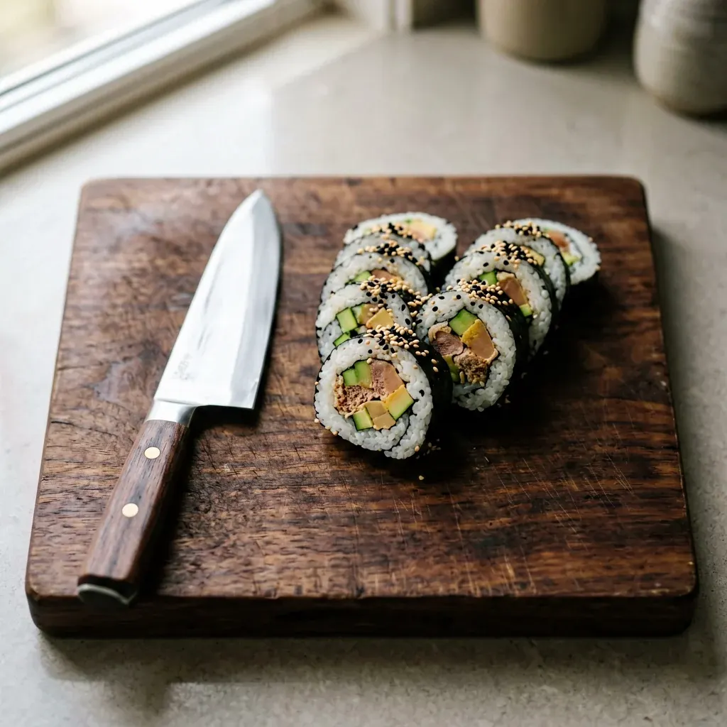 Калифорния с тигровой креветкой — шаг 3