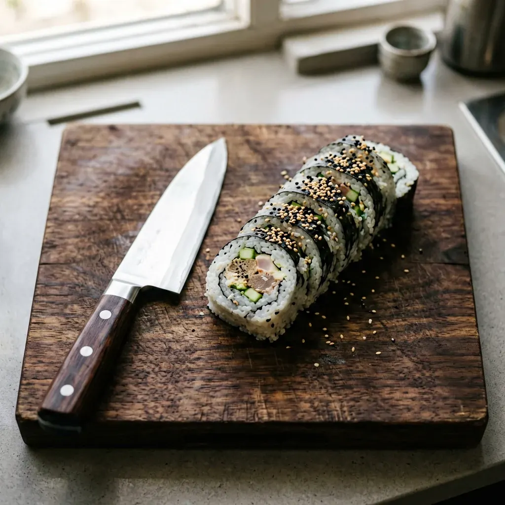 Кани-маки с крабом — шаг 3