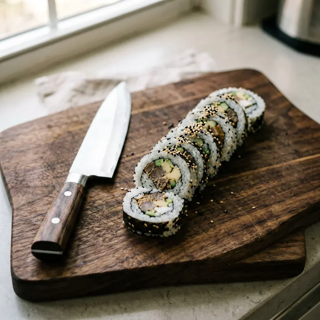 Канада с тунцом и авокадо — шаг 3