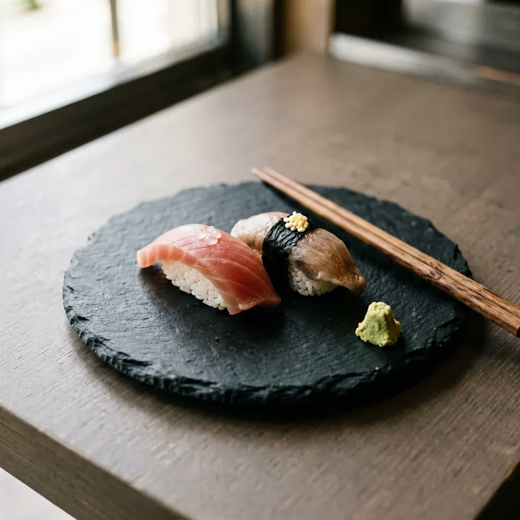 Нигири с морским гребешком и солью — шаг 3