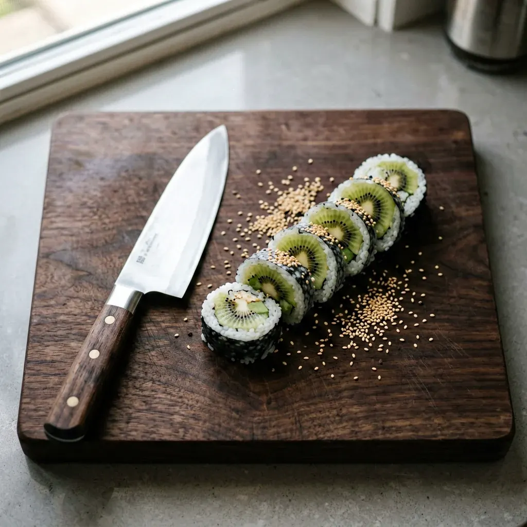 Фруктовый ролл с киви и грушей — шаг 3