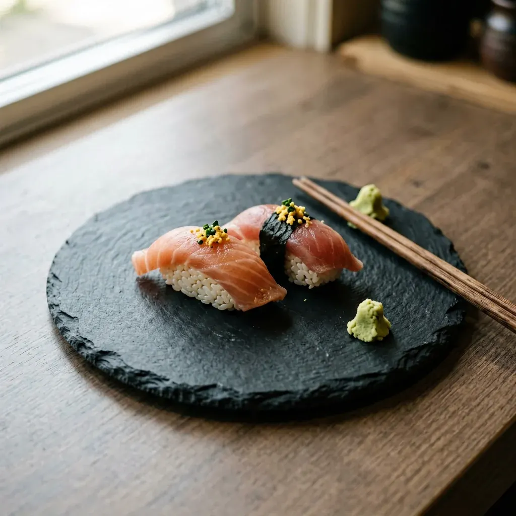 Нигири с крабом и майонезом — шаг 3