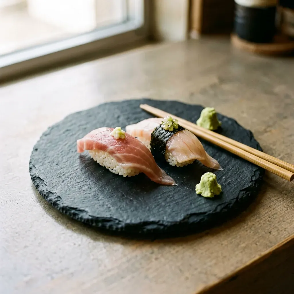 Нигири со спайси-тунцом гункан — шаг 3