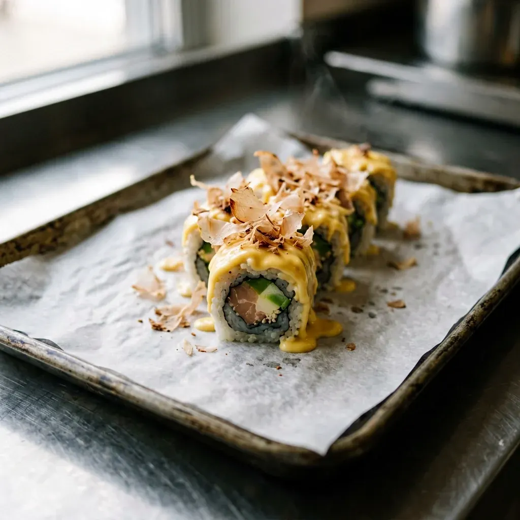 Запечённый Бостон под спайси-майо — шаг 4