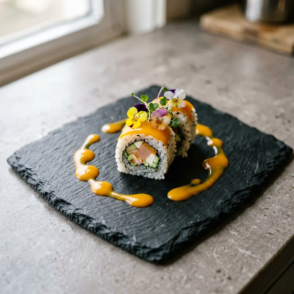 Веганский ролл с тофу и авокадо — шаг 4