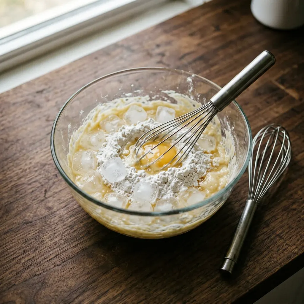 Темпура-ролл с угрём — шаг 4