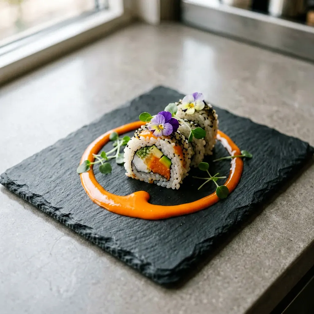 Острый ролл с курицей и халапеньо — шаг 4