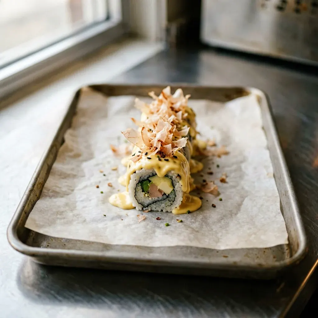 Запечённый с лососем и помидором — шаг 4